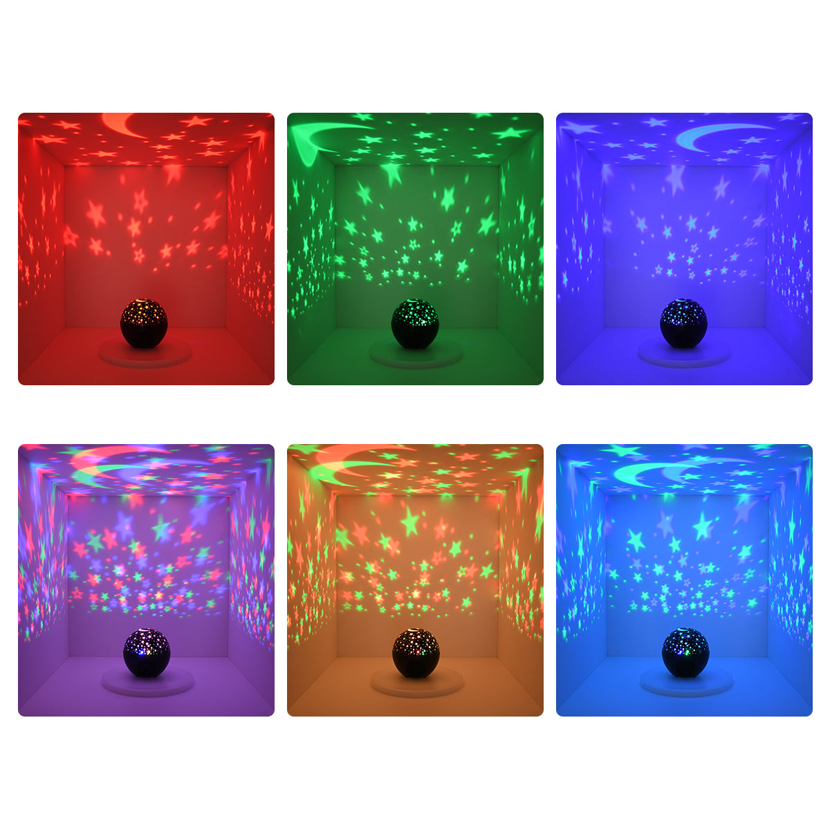 79599 Επιτραπέζιο Διακοσμητικό Φωτιστικό Ειδικών Εφέ NIGHT SKY STARS LED 10W DC 5V 2200mAh Επαναφορτιζόμενο με Bluetooth Speaker - Sound Activated - Καλώδιο Τροφοδοσίας USB και Ασύρματο Χειριστήριο RF 2.4Ghz Πολύχρωμo RGB Dimmable