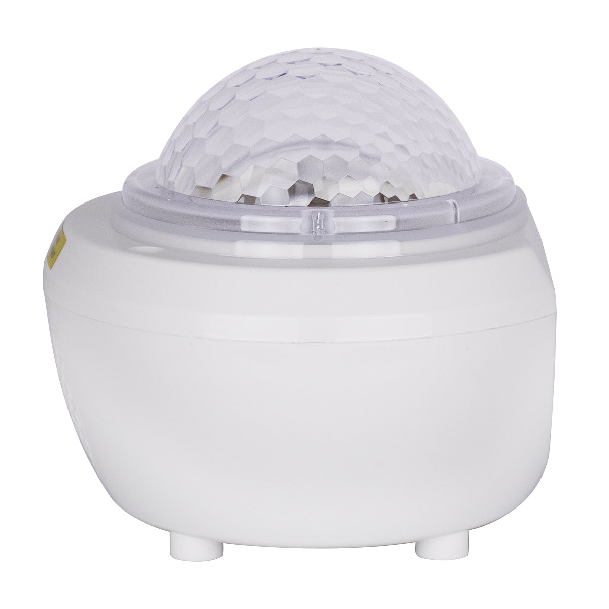 79604 Λευκό Επιτραπέζιο Διακοσμητικό Φωτιστικό Ειδικών Εφέ NIGHT SKY GALAXY 3D LED 10W DC 5V 2200mAh Επαναφορτιζόμενο με Bluetooth Speaker - Sound Activated - Καλώδιο Τροφοδοσίας USB και Ασύρματο Χειριστήριο RF 2.4Ghz Πολύχρωμo RGB Dimmable