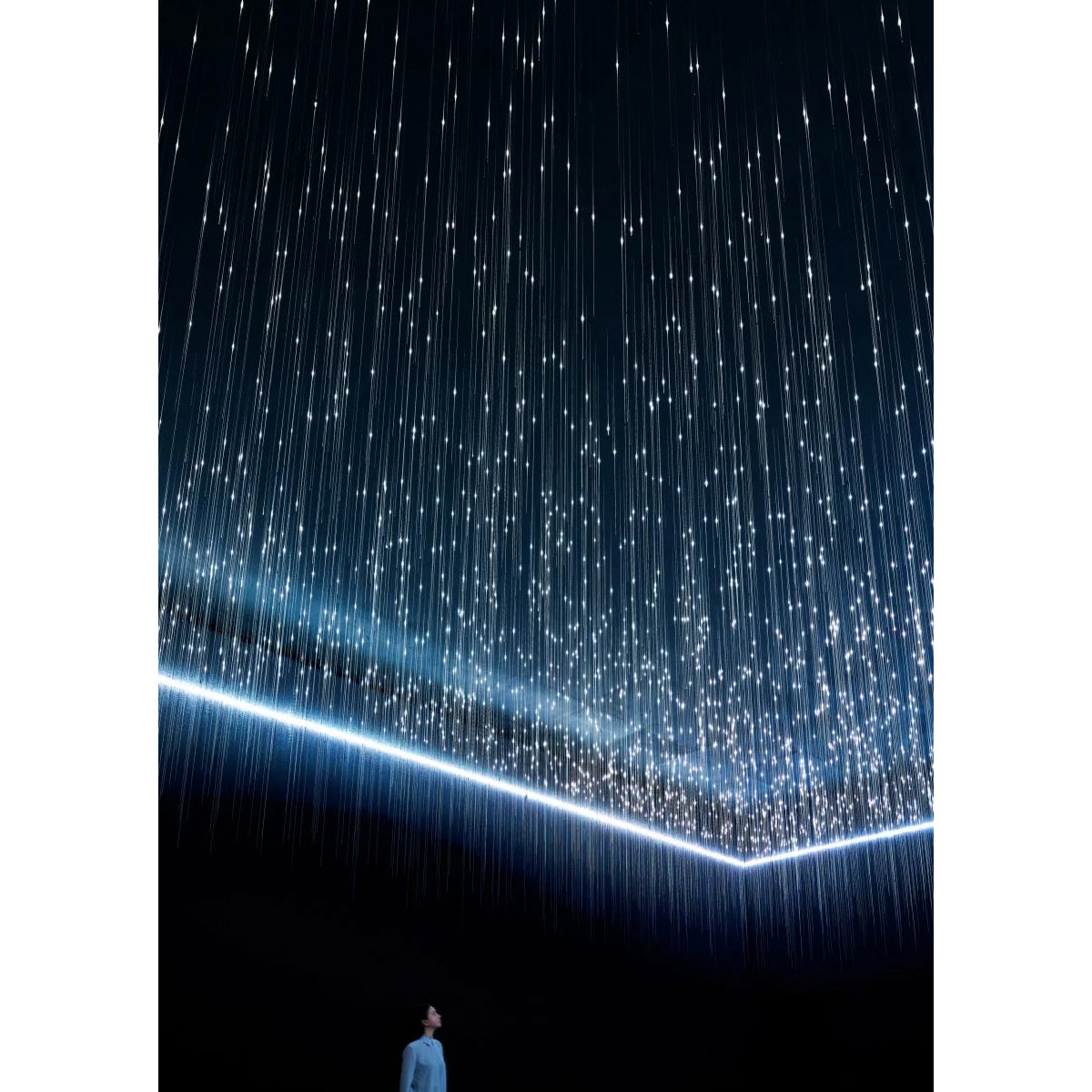 79612 Μηχανή Οπτικής Ίνας Μονής Κεφαλής - Fiber Optic Light Machine Single Head LED 45W AC 220-240V με Ασύρματο Χειριστήριο RF 2.4Ghz Μ14 x Π26 x Υ8.5cm RGBW