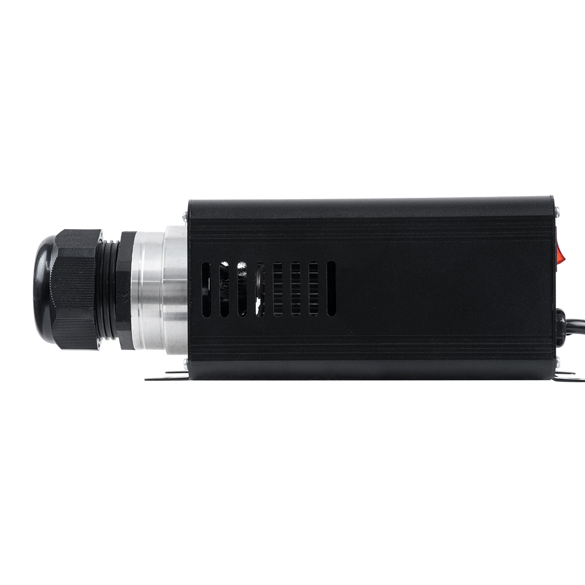 79612 Μηχανή Οπτικής Ίνας Μονής Κεφαλής - Fiber Optic Light Machine Single Head LED 45W AC 220-240V με Ασύρματο Χειριστήριο RF 2.4Ghz Μ14 x Π26 x Υ8.5cm RGBW