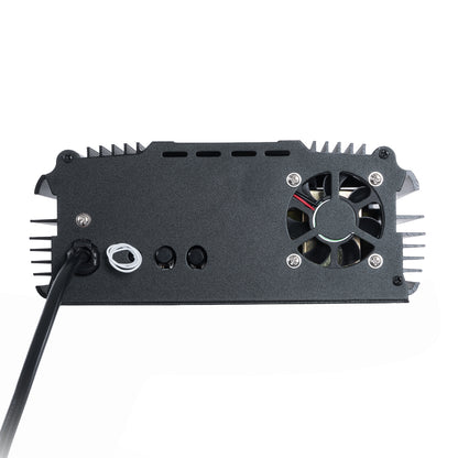 79624 Μηχανή Οπτικής Ίνας Μονής Κεφαλής - Fiber Optic Light Machine Single Head LED 45W AC 220-240V με Ασύρματο Χειριστήριο RF 2.4Ghz Μ29 x Π20 x Υ8.5cm RGBW