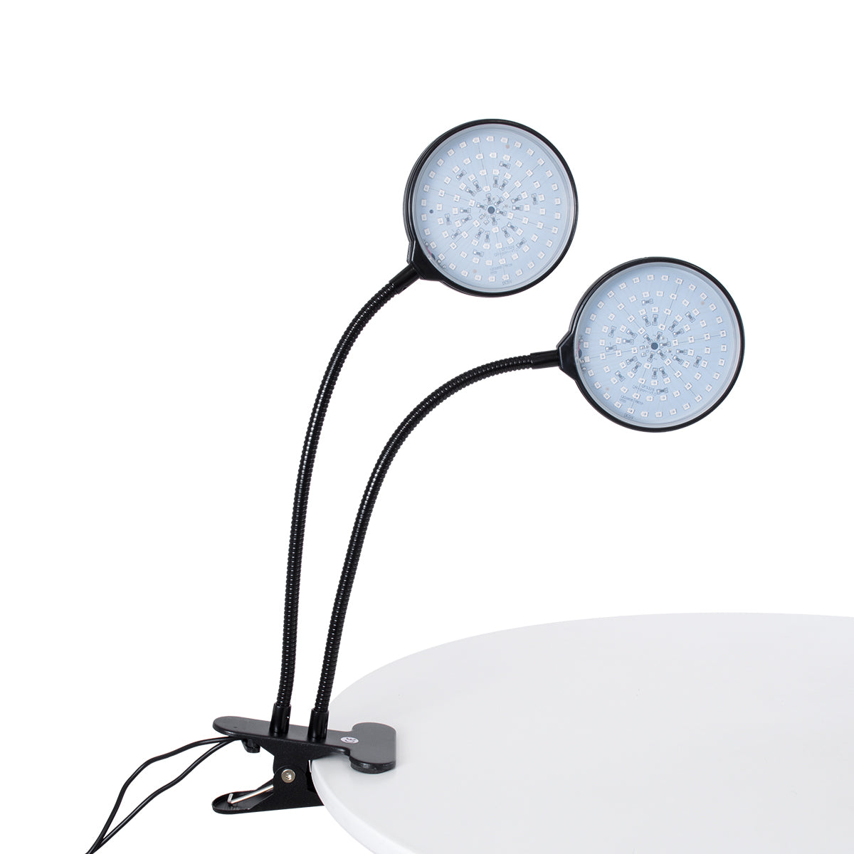 GROWME 79650 Φωτιστικό Ανάπτυξης Φυτών με Ενσωματωμένο Χειριστήριο LED 10W 300lm 120° DC 5V με USB 2.0 IP20 Πολύχρωμο Πλήρους Φάσματος Κόκκινο 660nm & Μπλε 450nm & UVIR 730nm Dimmable - Sanan SMD Chip - Μαύρο - Μ10 x Π30 x Υ36