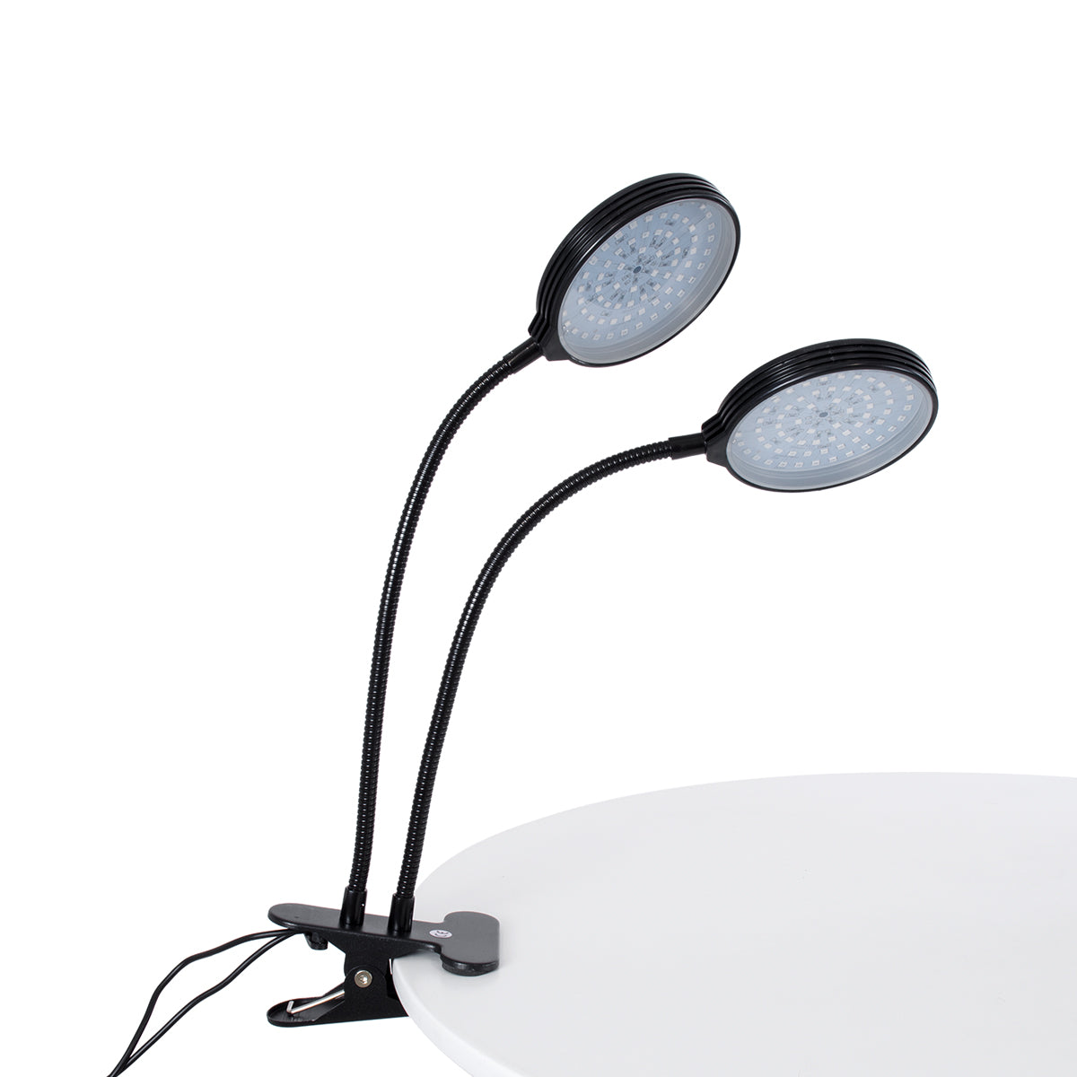 GROWME 79650 Φωτιστικό Ανάπτυξης Φυτών με Ενσωματωμένο Χειριστήριο LED 10W 300lm 120° DC 5V με USB 2.0 IP20 Πολύχρωμο Πλήρους Φάσματος Κόκκινο 660nm & Μπλε 450nm & UVIR 730nm Dimmable - Sanan SMD Chip - Μαύρο - Μ10 x Π30 x Υ36