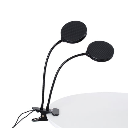 GROWME 79650 Φωτιστικό Ανάπτυξης Φυτών με Ενσωματωμένο Χειριστήριο LED 10W 300lm 120° DC 5V με USB 2.0 IP20 Πολύχρωμο Πλήρους Φάσματος Κόκκινο 660nm & Μπλε 450nm & UVIR 730nm Dimmable - Sanan SMD Chip - Μαύρο - Μ10 x Π30 x Υ36