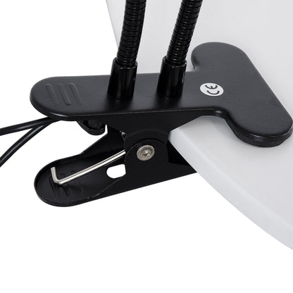 GROWME 79650 Φωτιστικό Ανάπτυξης Φυτών με Ενσωματωμένο Χειριστήριο LED 10W 300lm 120° DC 5V με USB 2.0 IP20 Πολύχρωμο Πλήρους Φάσματος Κόκκινο 660nm & Μπλε 450nm & UVIR 730nm Dimmable - Sanan SMD Chip - Μαύρο - Μ10 x Π30 x Υ36