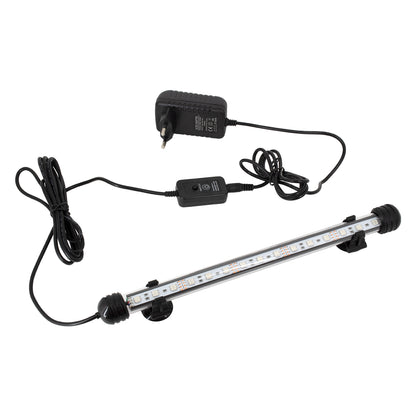 79671 Φωτιστικό Ενυδρείου 28cm LED 5.8W 180° AC 230V Αδιάβροχο IP68 με Ασύρματο Χειριστήριο IR Πολύχρωμο RGB