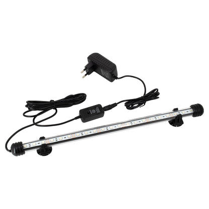 79672 Φωτιστικό Ενυδρείου 38cm LED 7.3W 180° AC 230V Αδιάβροχο IP68 με Ασύρματο Χειριστήριο IR Πολύχρωμο RGB