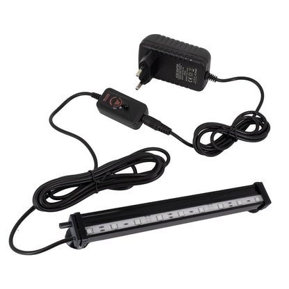 79674 Φωτιστικό Ενυδρείου & Οξυγονωτής / Μηχανισμός Φυσαλίδων 23cm LED 6W 180° AC 230V Αδιάβροχο IP68 με Ασύρματο Χειριστήριο IR Πολύχρωμο RGB Dimmable