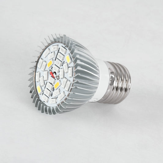 79691 Σποτ LED E27 MR16 28W 300lm 120° AC 220-240V IP20 Grow Light Full Spectrum - LED Σποτ Ανάπτυξης Φυτών για Κάλυψη Επιφάνειας 0.6m x 0.6m Πλήρους Φάσματος Φ5 x Υ6cm - Μωβ, Μπλε & Κόκκινο