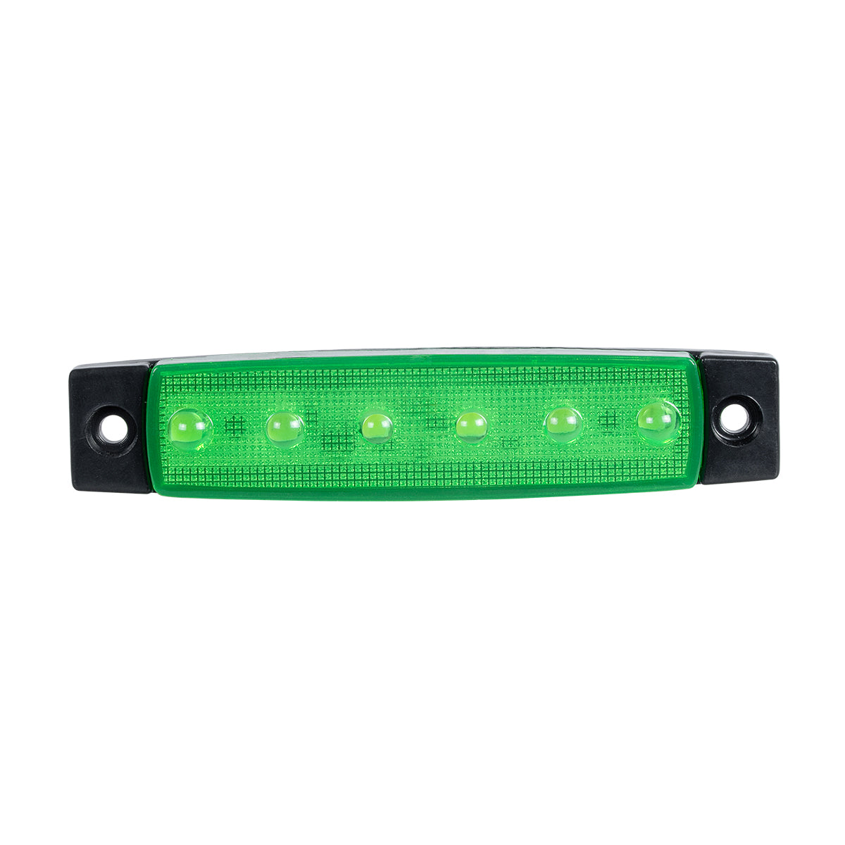 SIDEMARKER 79902 Φώτα Όγκου Οχημάτων LED 1.5W 75lm 120° DC 10-30V Αδιάβροχο IP66 Πράσινο - 6 x SMD2835 Sanan Chip - Μ9.5 x Π2 x Υ1.1