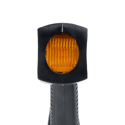79924 Ζευγάρι Πλευρικά Φώτα Όγκου Φορτηγών LED 6xSMD2835 DC24V 3W 200lm IP66 Πορτοκαλί & 6000K & Κόκκινο - Μ6.5 x W3 x H1.8cm