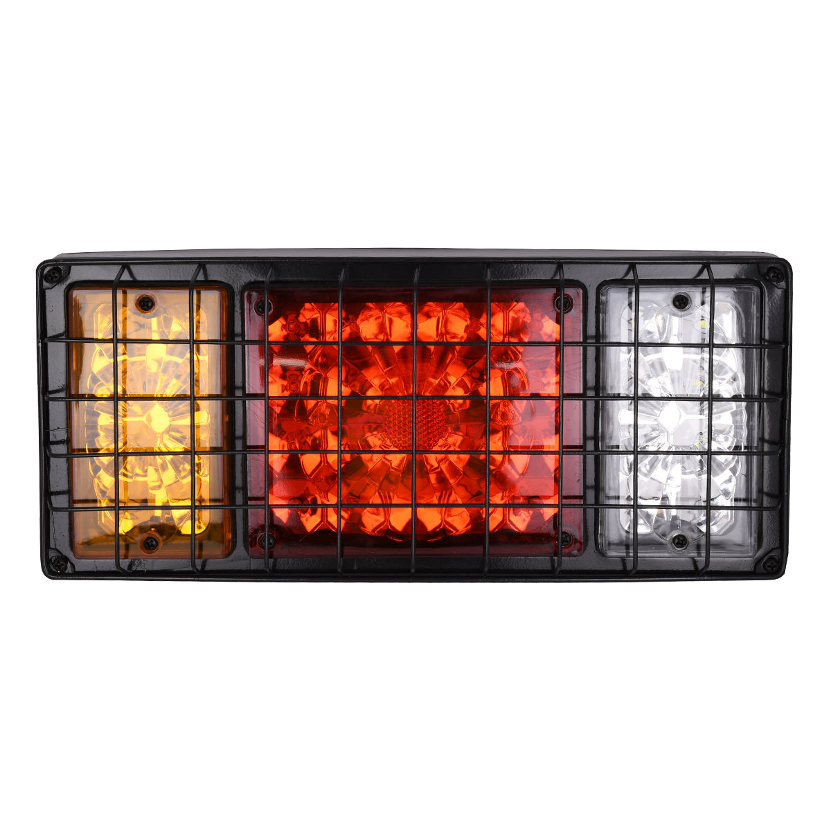 TAILIGHT 79928 Πίσω Φανάρι Οχημάτων LED 18W 900lm 140° DC 12V Αδιάβροχο IP65 Πορτοκαλί & Κόκκινο & Ψυχρό Λευκό 6000Κ - Μ33.5 x Π5 x Υ15