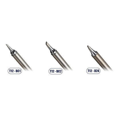 79949 Drillpro T12 ΣΕΤ 3 Κεφαλών για Κολλητήρι - Σταθμού Συγκόλλησης Συμβατές με Μοντέλα HAKKO FX951 & FX952 και για Άλλα Μοντέλα