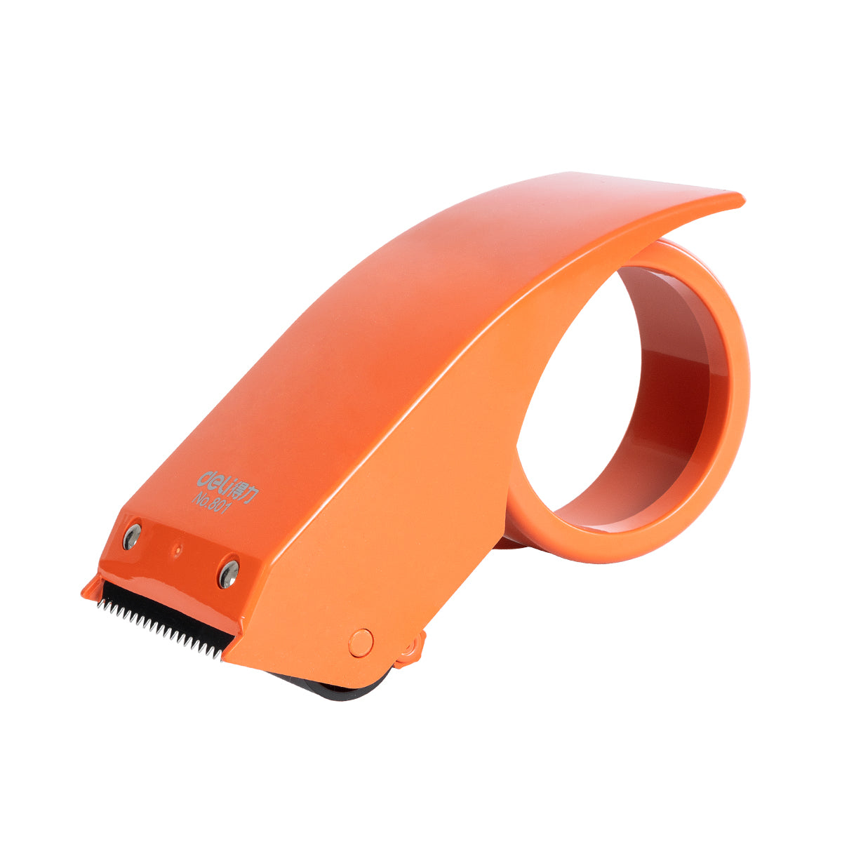 PACKAGING 79950 Επαγγελματική Μηχανή για Αυτοκόλλητη Ταινία Συσκευασίας Φάρδους έως 5.5cm & Μήκους έως 150 Μέτρων - Πορτοκαλί - Μ8.5 x Π8.5 x Υ9