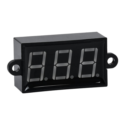 79985 Όργανο Μέτρησης Τάσης Βολτόμετρο με Οθόνη LED Display DC 3.5 έως 30V Κόκκινο Μ5.5 x Π1.5 x Υ2.5cm