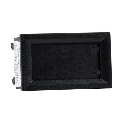 79988 Όργανο Μέτρησης Τάσης Βολτόμετρο - Αμπερόμετρο με Οθόνη LED Display DC 0 έως 100V - Ampere 0 έως 9.99A Κόκκινο Πορτοκαλί Μ5 x Π1.5 x Υ3cm