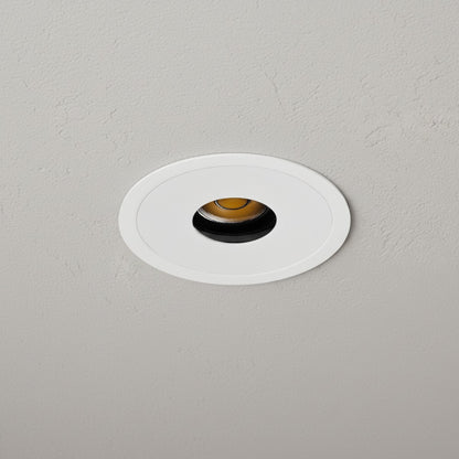 PINADO KLV-101-0127 Χωνευτό Φωτιστικό Downlight Σποτ LED 7W 840lm 15° AC 220-240V IP20 Θερμό Λευκό 2700K - Bridgelux COB Chip & TÜV SÜD Driver - Λευκό Ματ - Μ8.3 x Π8.3 x Υ8.2 / Q7.3