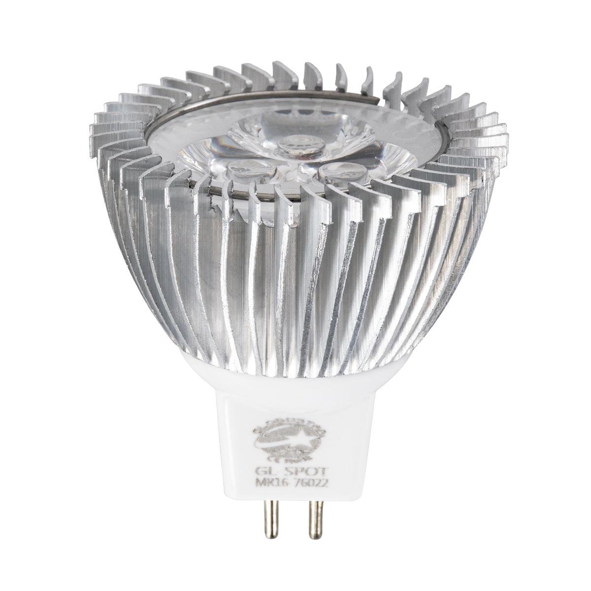 76022 Σποτ LED GU5.3 MR16 3W 260lm 30° DC 12V IP20 Φ5 x Υ5.2cm Θερμό Λευκό 2700K