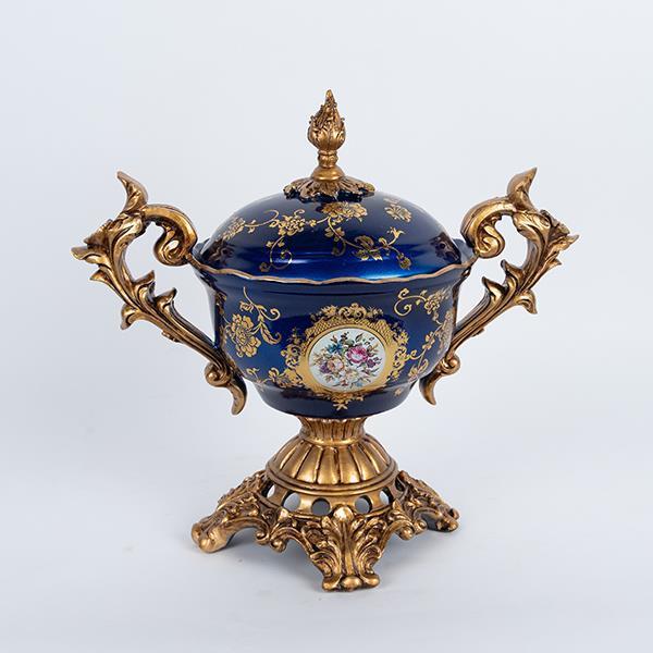 ΦΟΝΤΑΝΙΕΡΑ ΠΟΡΣΕΛΑΝΙΝΗ ΜΕ ΠΟΛΥΡΕΖΙΝ ΜΠΛΕ 39x22x35