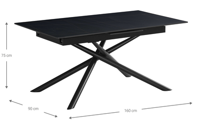 Τραπέζι Sullivan Επεκτεινόμενο 160x90x75