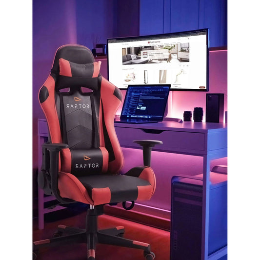 Gaming Chair Raptor Alyx Red 51x48x133