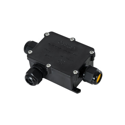 FAST-CONNECT 69922 Τριπλό Υ Αδιάβροχο IP68 Κυτίο Ταχείας Σύνδεσης & Διακλάδωσης Καλωδίων - 3 x Είσοδοι - Εσωτερική Τριπλή Κλέμα με Συμβατή Διατομή Καλωδίων 3 x 0.5mm² έως 3 x 2.5mm² - 450V 41A Max - Μ14 x Π9.5 x Υ4cm - Μαύρο