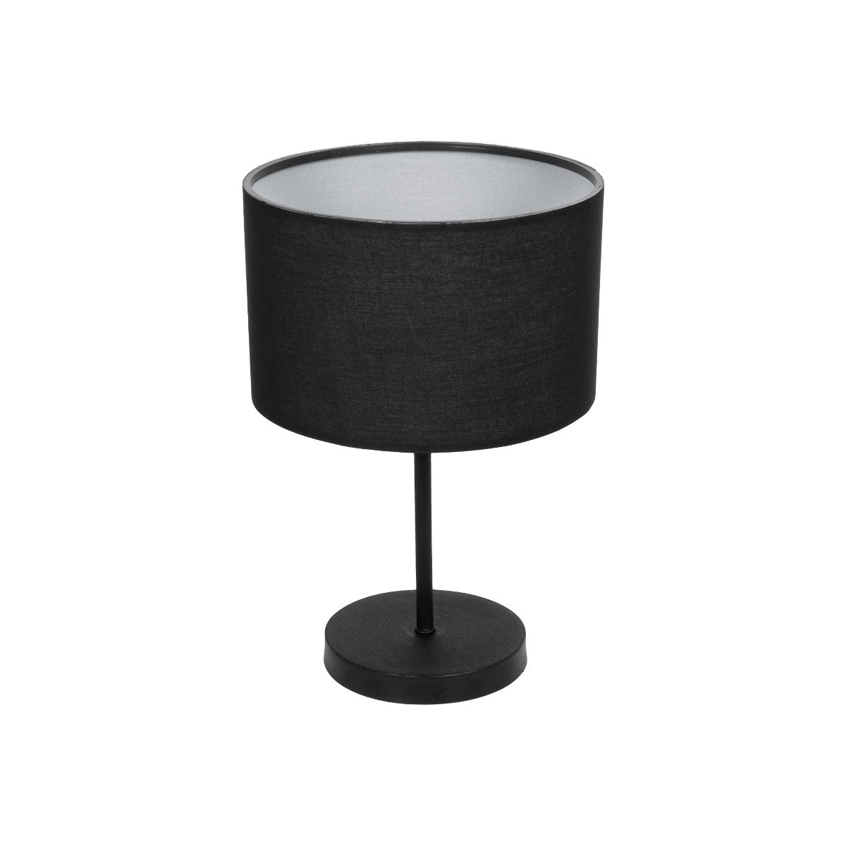 STRING 204-0196 Μοντέρνο Επιτραπέζιο Φωτιστικό Πορτατίφ με Ντουί 1 x E27 AC 220-240V IP20 - Μαύρο - Μ24 x Π24 x Υ36