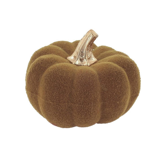 Κολοκύθα Βελούδινη Λαδί με Χρυσό 9x9x7