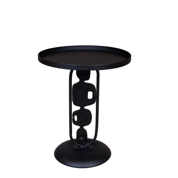 ΤΡΑΠΕΖΙ BOHΘΗΤΙΚΟ ΜΕΤΑΛΛΙΚΟ ΜΑΥΡΟ 50x50x60