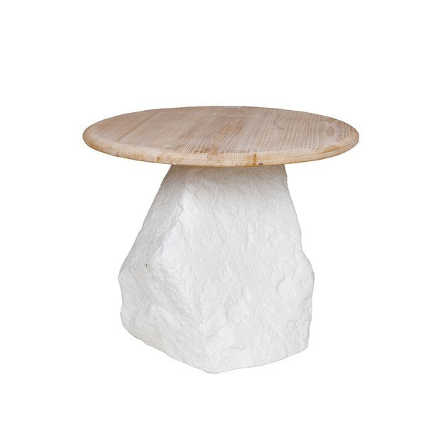 ΤΡΑΠΕΖΙ ΞΥΛΟ-ΠΟΛΥΡΕΖΙΝ ΛΕΥΚΟ-ΦΥΣΙΚΟ 60x60x44