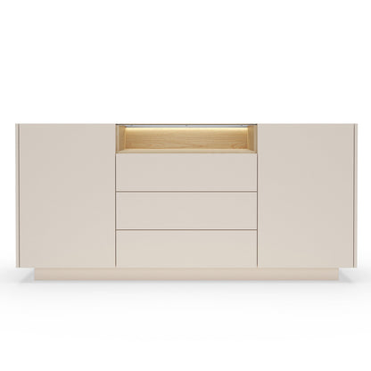 Μπουφές Hori III Μπεζ Ανοιχτό 176.4x39.5x83