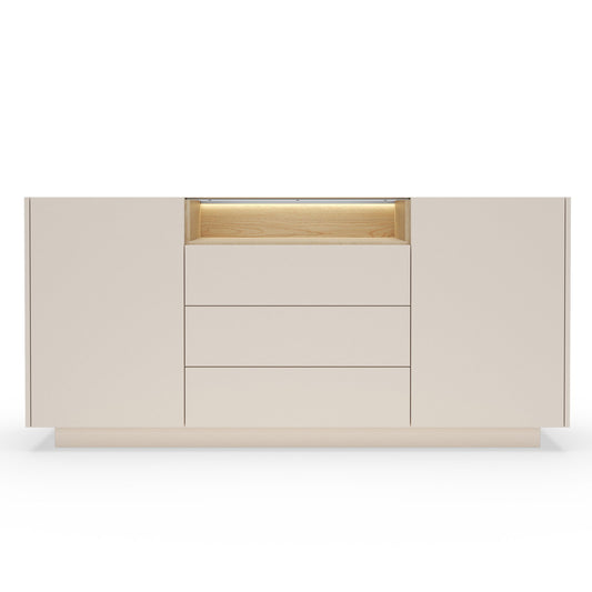 Μπουφές Hori III Μπεζ Ανοιχτό 176.4x39.5x83