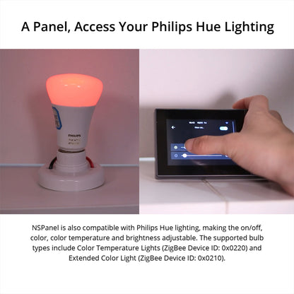 80058 SONOFF NSPanel-R2-2022-EU - Wi-Fi Smart Scene Wall Switch(86/EU Type) - Integrated HMI Panel - Smart Temperature Control