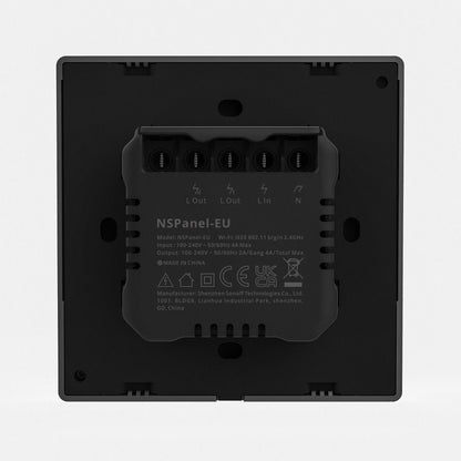 80058 SONOFF NSPanel-R2-2022-EU - Wi-Fi Smart Scene Wall Switch(86/EU Type) - Integrated HMI Panel - Smart Temperature Control
