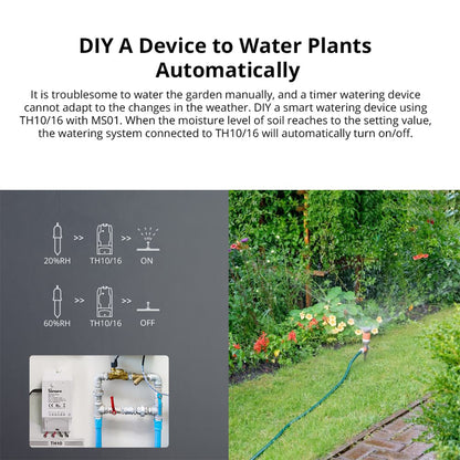 80059 SONOFF MS01 - Smart Soil Moisture Sensor TH Sensor for TH10 & TH16 Models
