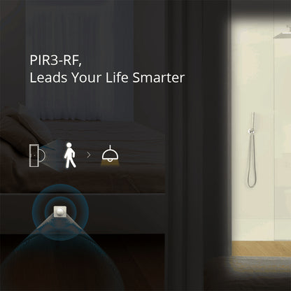 80064 SONOFF PIR3-RF – Smart 433MHZ RF PIR Motion Sensor 6m/110° Detection