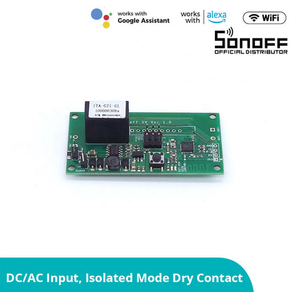 80068 SONOFF SV - Safe Voltage Wi-Fi Wireless Switch Smart Home Module Support Secondary Development