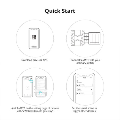 80070 SONOFF S-MATE - Switch Mate 16A/3500W