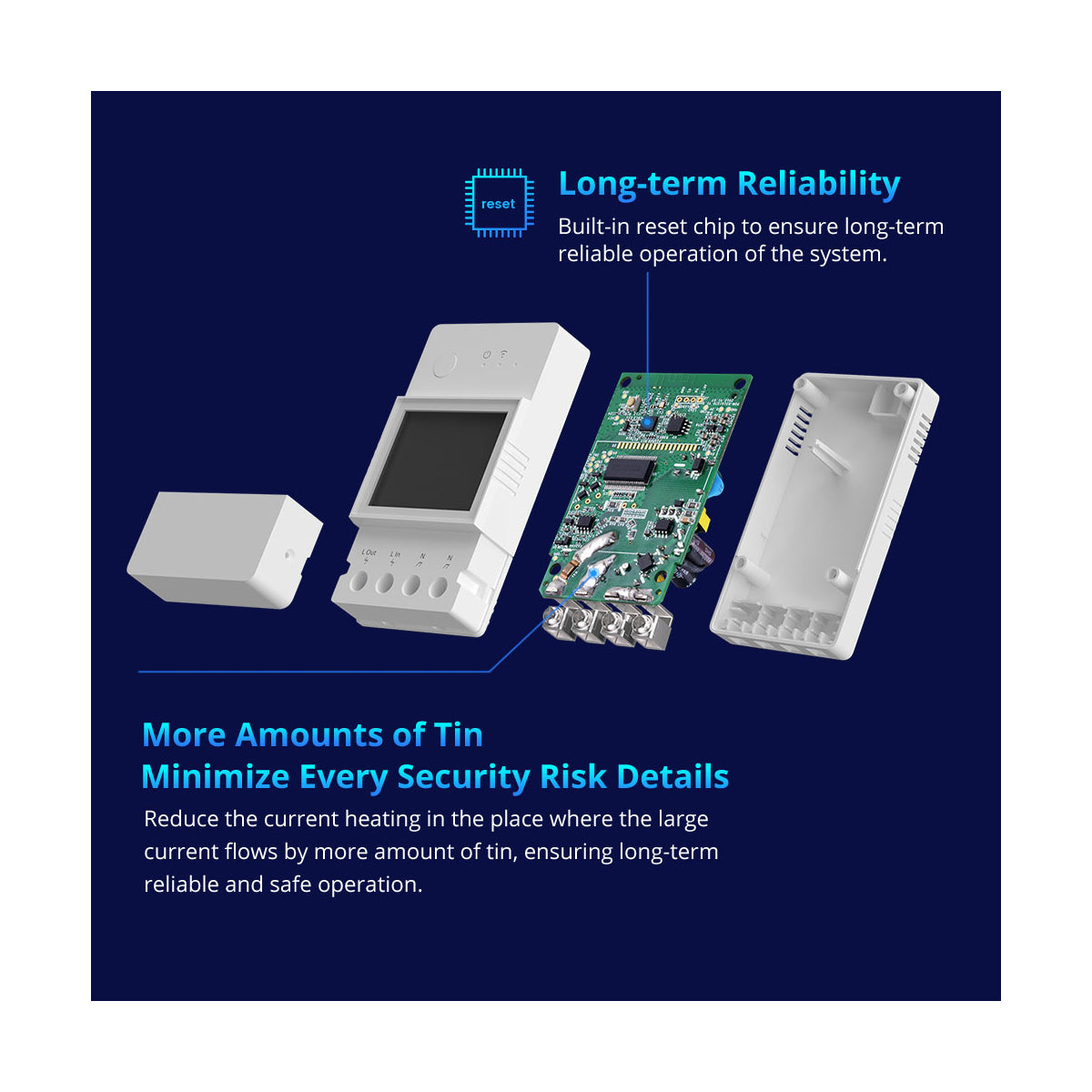 80079 SONOFF POW Elite POWR316D Smart WiFi Real Time Power Consumption AC 100-240V MAX 16A