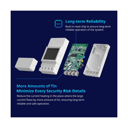 80079 SONOFF POW Elite POWR316D Smart WiFi Real Time Power Consumption AC 100-240V MAX 16A