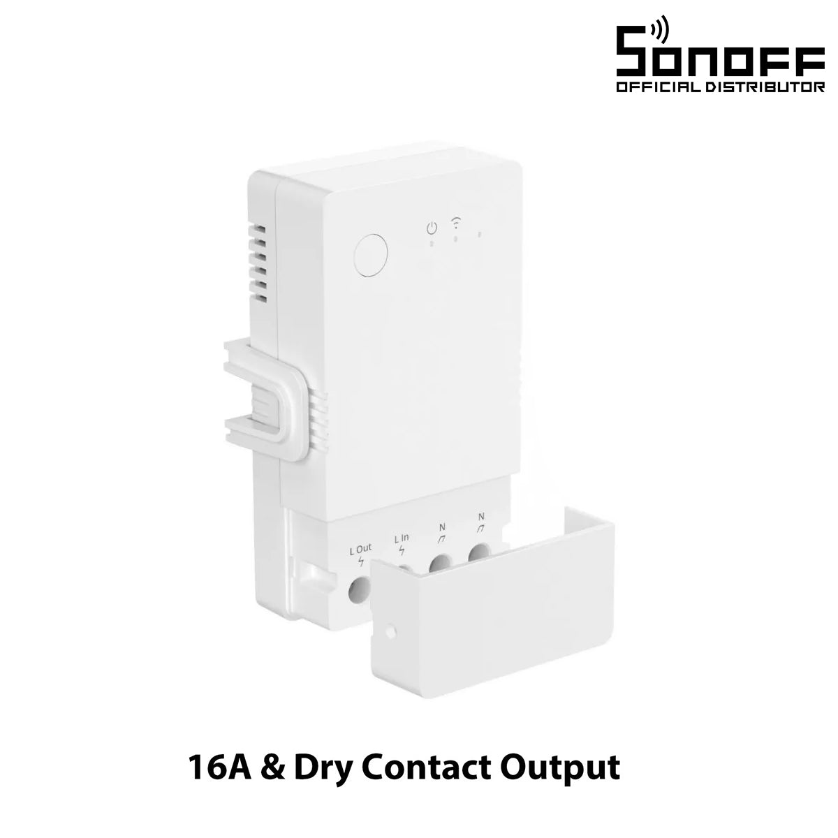 80083 SONOFF POWR316 POW ORIGIN Smart LAN & WiFi 2.4GHz Power Meter Switch AC 100-240V Max 16A