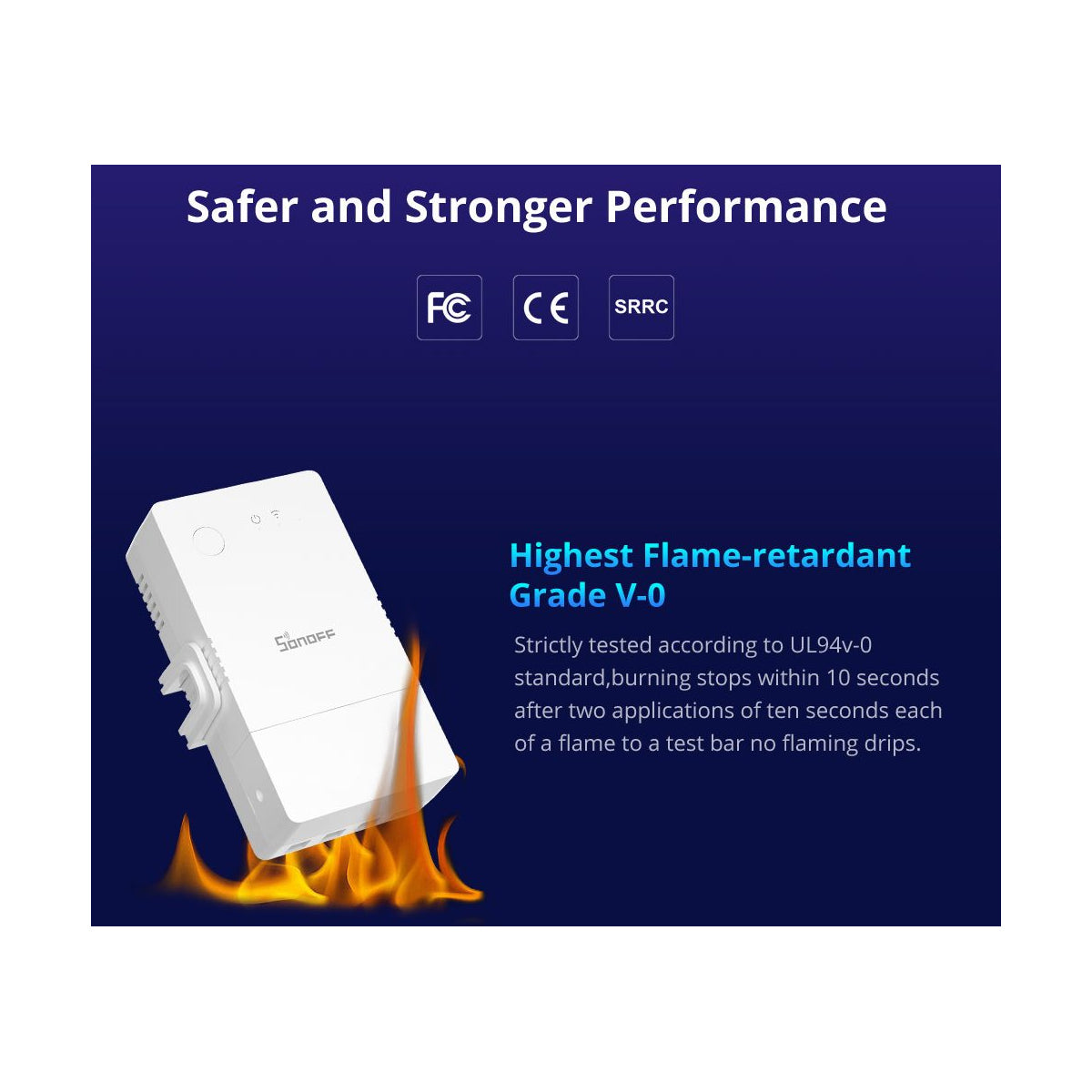 80083 SONOFF POWR316 POW ORIGIN Smart LAN & WiFi 2.4GHz Power Meter Switch AC 100-240V Max 16A