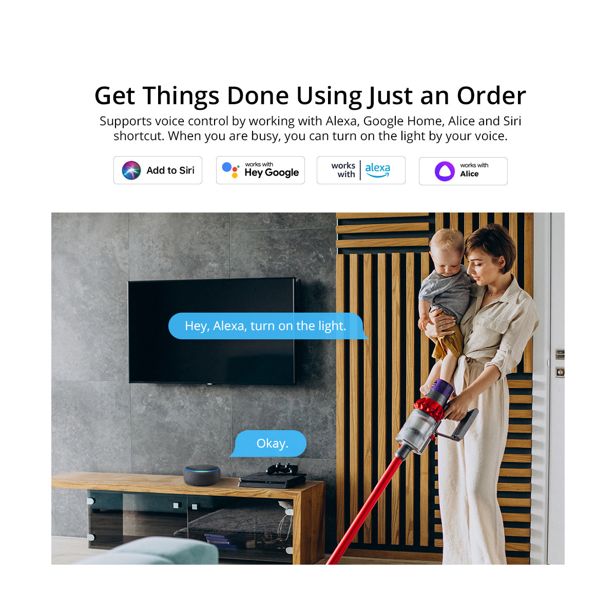 80089 SONOFF M5-3C-80 SwitchMan Mechanical Smart Switch WiFi & Bluetooth AC 100-240V Max 6A 1320W (2A/Way) 3 Way