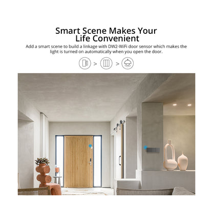 80089 SONOFF M5-3C-80 SwitchMan Mechanical Smart Switch WiFi & Bluetooth AC 100-240V Max 6A 1320W (2A/Way) 3 Way