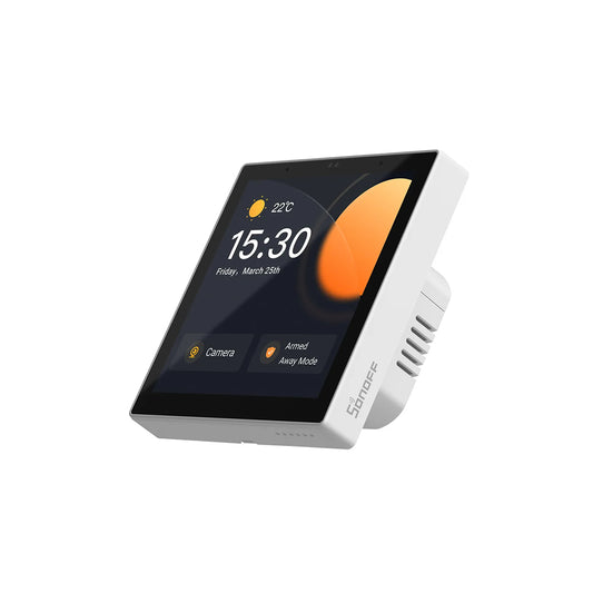 80095 SONOFF NSPanel86PW Wi-Fi & Zigbee 3.0 Smart Scene Wall Switch (86/EU Type) - AC 100-240V - Integrated HMI Touch Panel - Smart Controller & Gateway for All Smart Devises