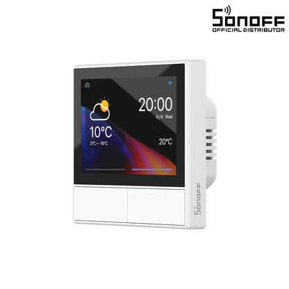 80096 SONOFF NSPanel-EUW - Wi-Fi Smart Scene Wall Switch (86/EU Type) - Integrated HMI Touch Panel - Smart Controller & Gateway for All Smart Devises