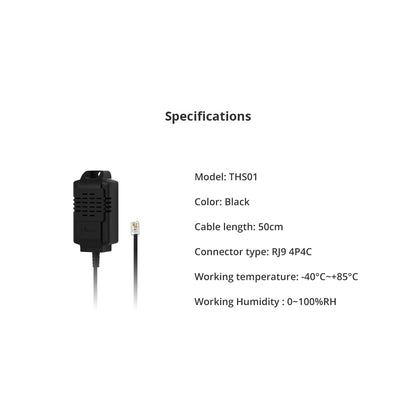 80102 SONOFF THS01 Temperature and Humidity Sensor Measuring Range From -40℃ to +85℃ - Cable Length 50cm
