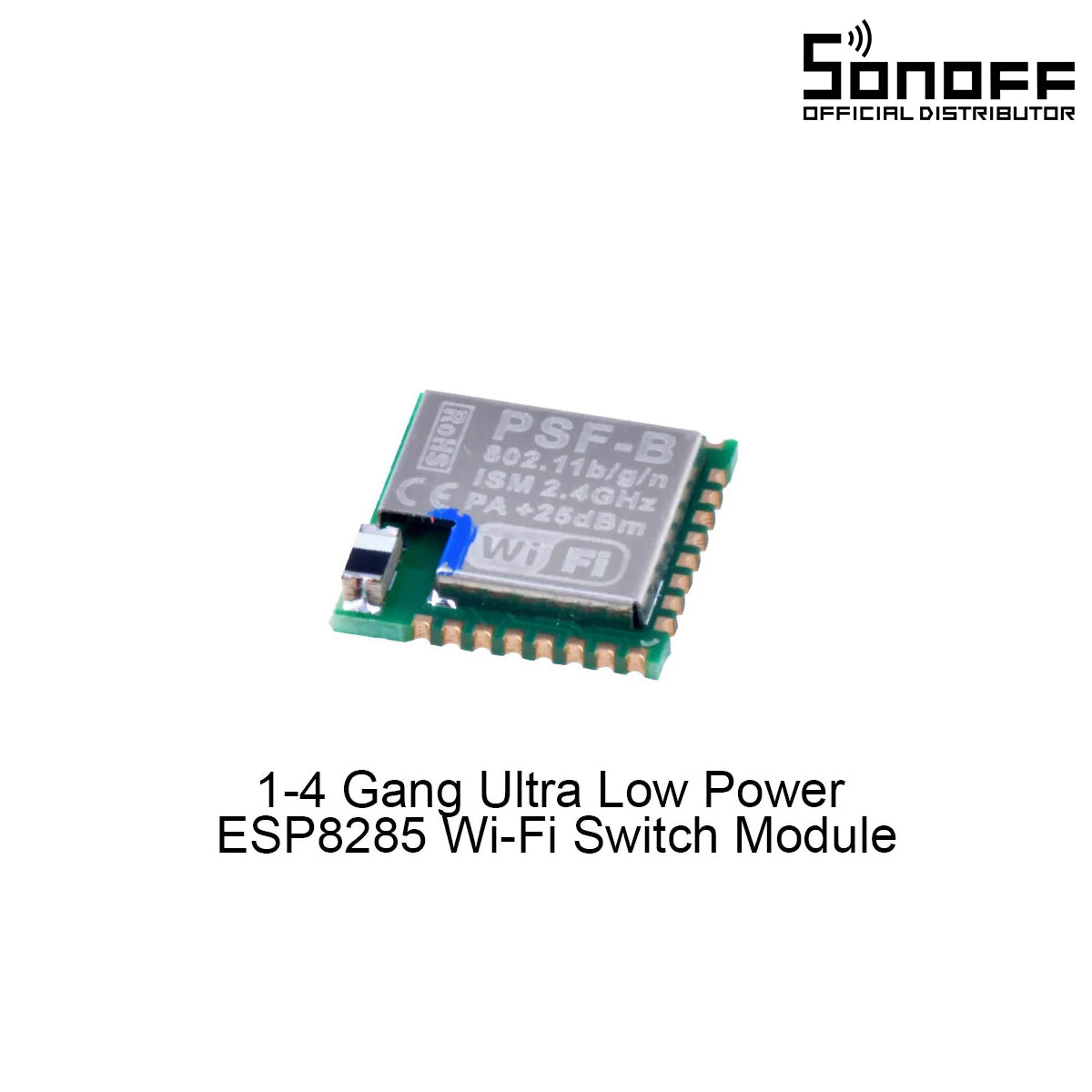80110 SONOFF PSF-B-1C ESP8285 Wi-Fi 2.4GHz Switch Module 1 Way