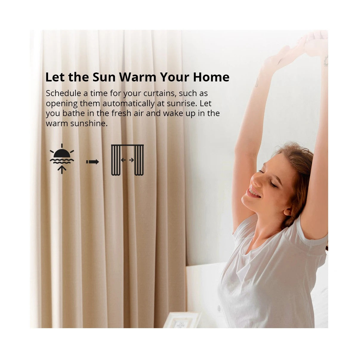 80133 SONOFF ZBCurtain - Zigbee Smart Curtain Motor