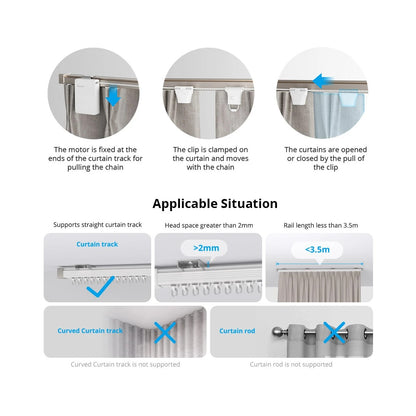 80133 SONOFF ZBCurtain - Zigbee Smart Curtain Motor